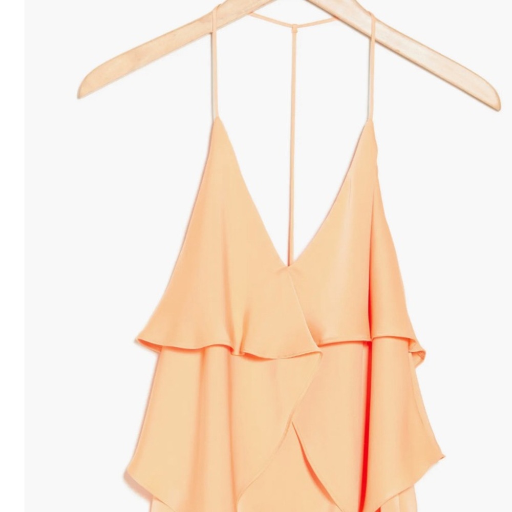 Ramy Brook peach Brittany top